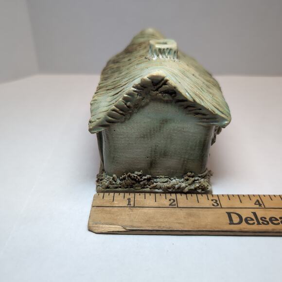 Malahide Pottery Irish Cottage Tea Light Holder Fairy Garden Made in Ireland - Picture 8 of 8